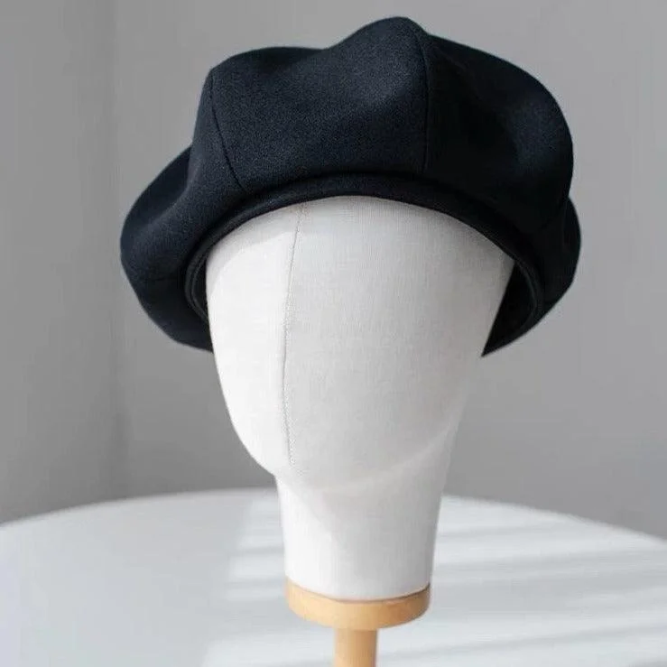 Customized Oversize Unisex Wool Beret