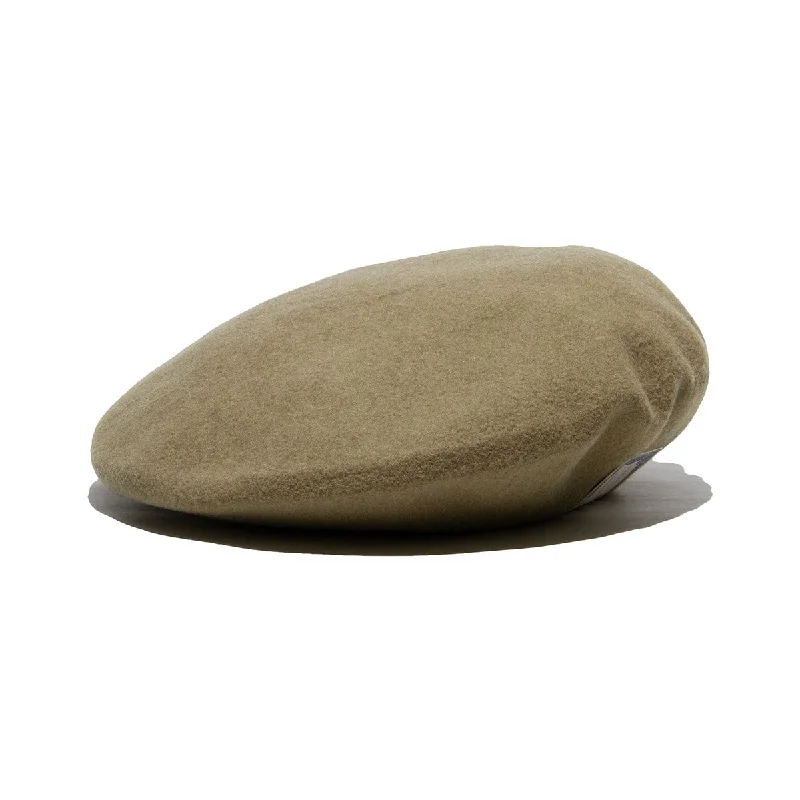 FLAT BERET - Beige