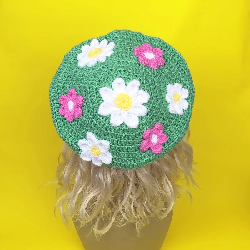 Flower Power Beret