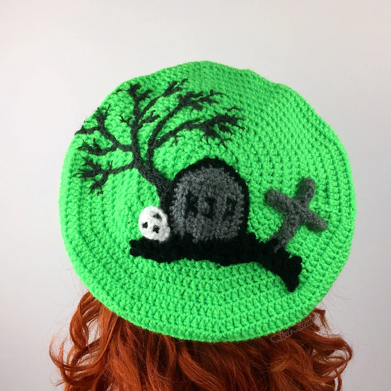 Graveyard Beret (Custom Colour)