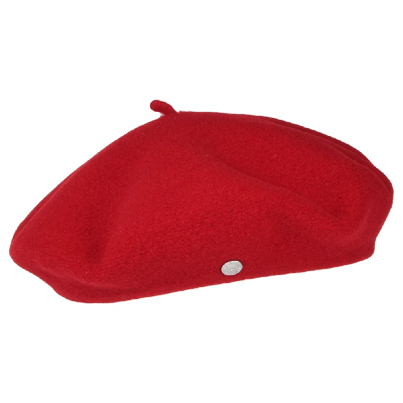 Héritage par Laulhère Kids Petit Basque Merino Wool Beret - Red