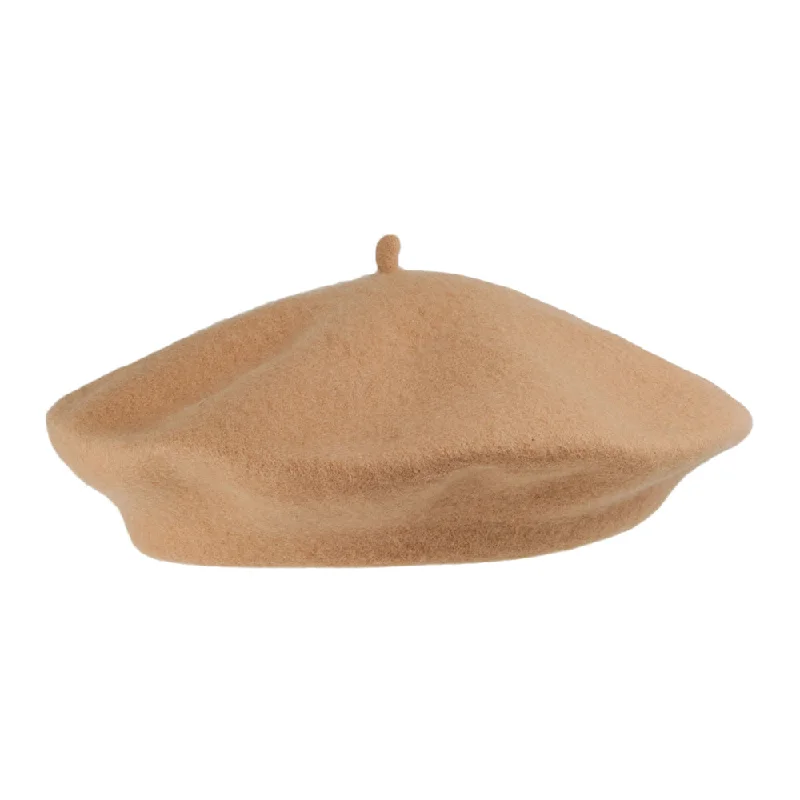 Jaxon & James Wool Beret Camel Wholesale Pack