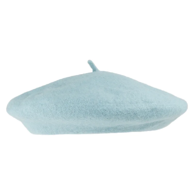 Jaxon & James Wool Beret Light Blue Wholesale Pack