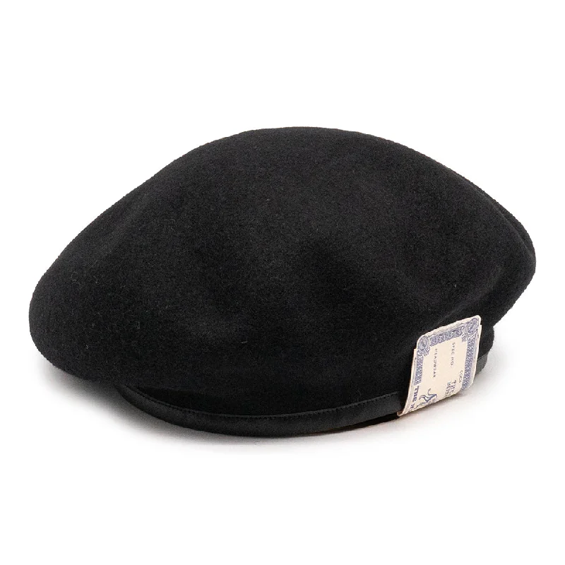 LEATHER BERET 62