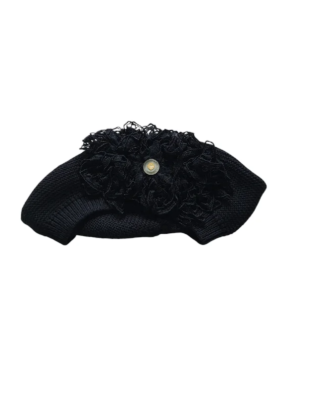 Standard Size Black French Beret