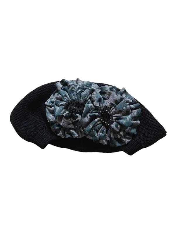 Standard Size Black French Beret