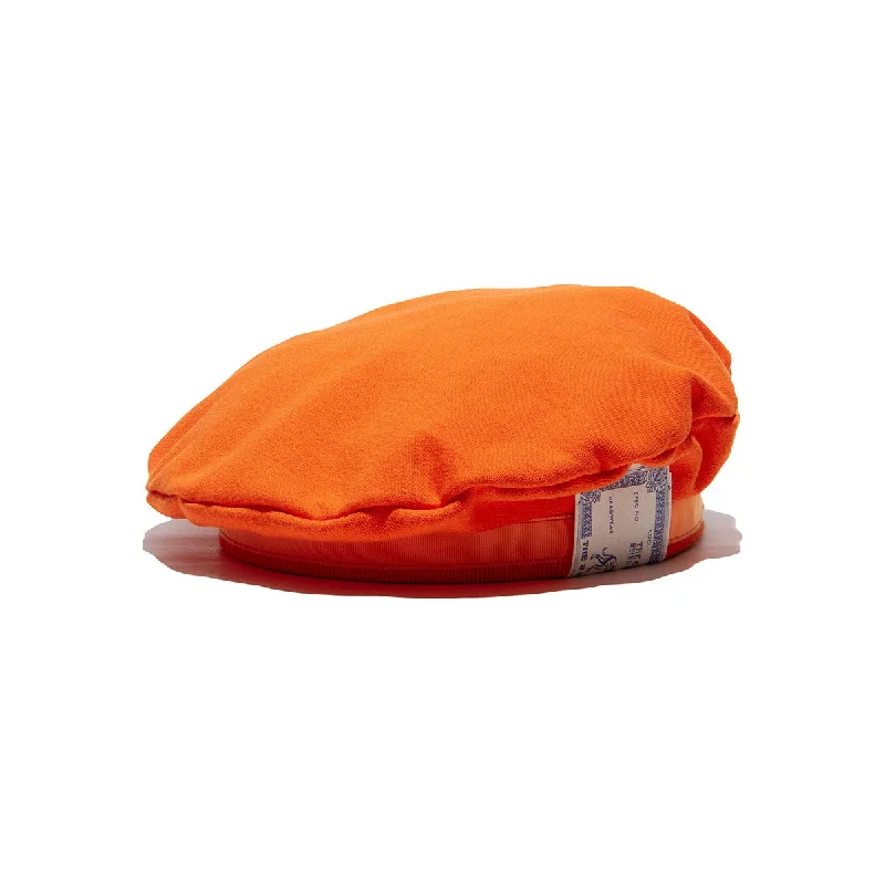 SWEAT DISK BERET - Orange