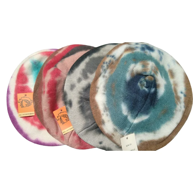 Tie Dye Beret by SG