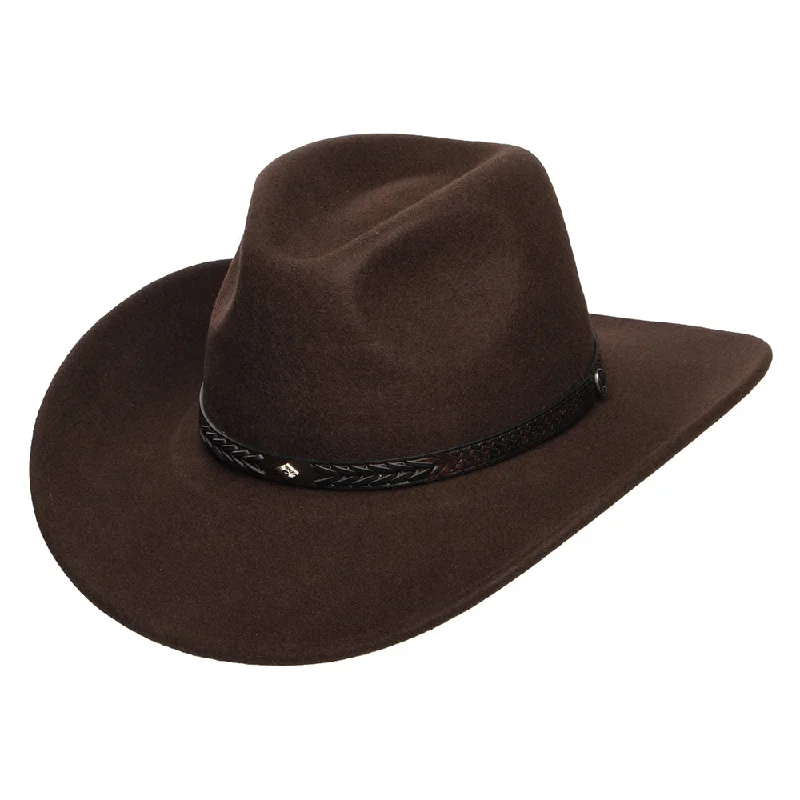 Jaxon & James Comanche Cowboy Hat Brown Wholesale Pack