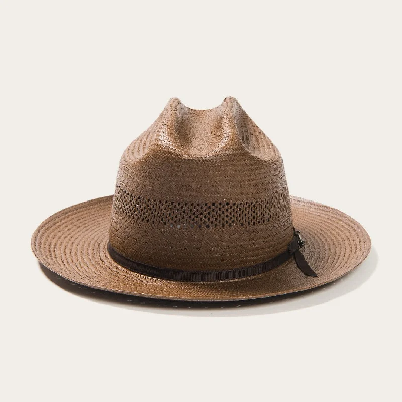 Open Road Vented Straw Cowboy Hat