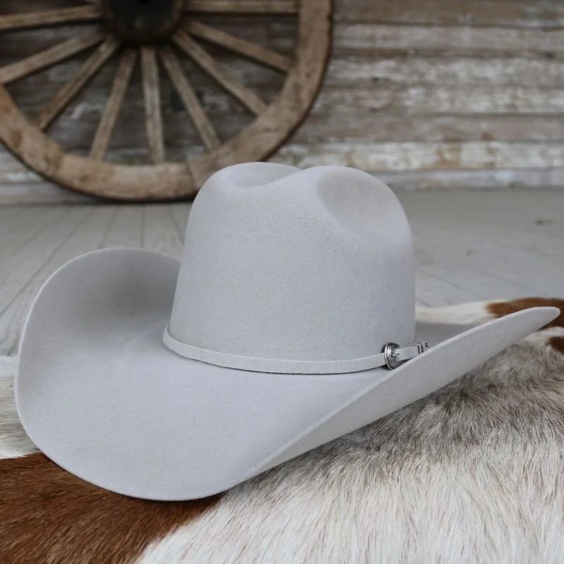 Serratelli Platinum Wool Cowboy Hat