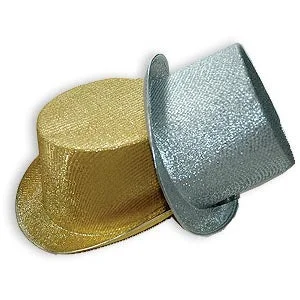 Sparkle Lame' Top Hat