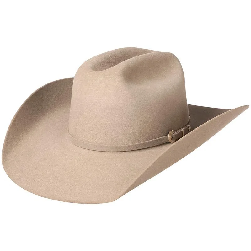 American 40x Natural 4-1/4" Brim Felt Cowboy Hat