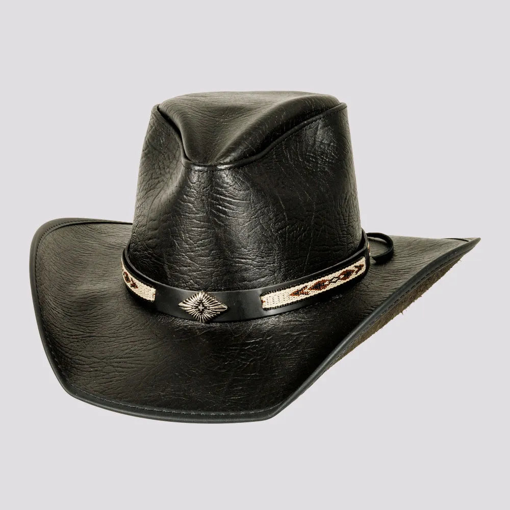 Badlands | Mens Buffalo Leather Cowboy Hat