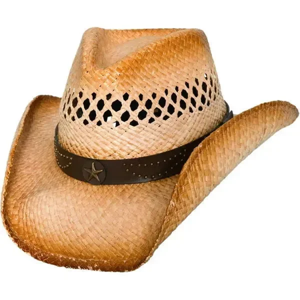 Bullhide Alanreed - Shapeable Straw Cowboy Hat