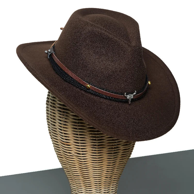 Chokore American Cowhead Cowboy Hat (Brown)