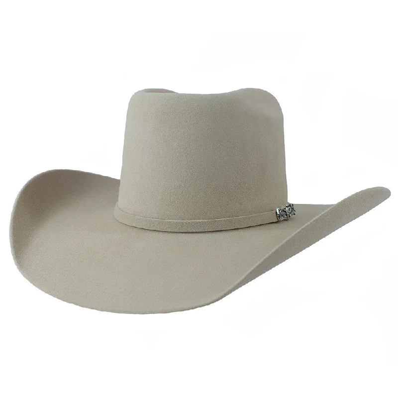 Silverbelly Brick Crown Cowboy Hat