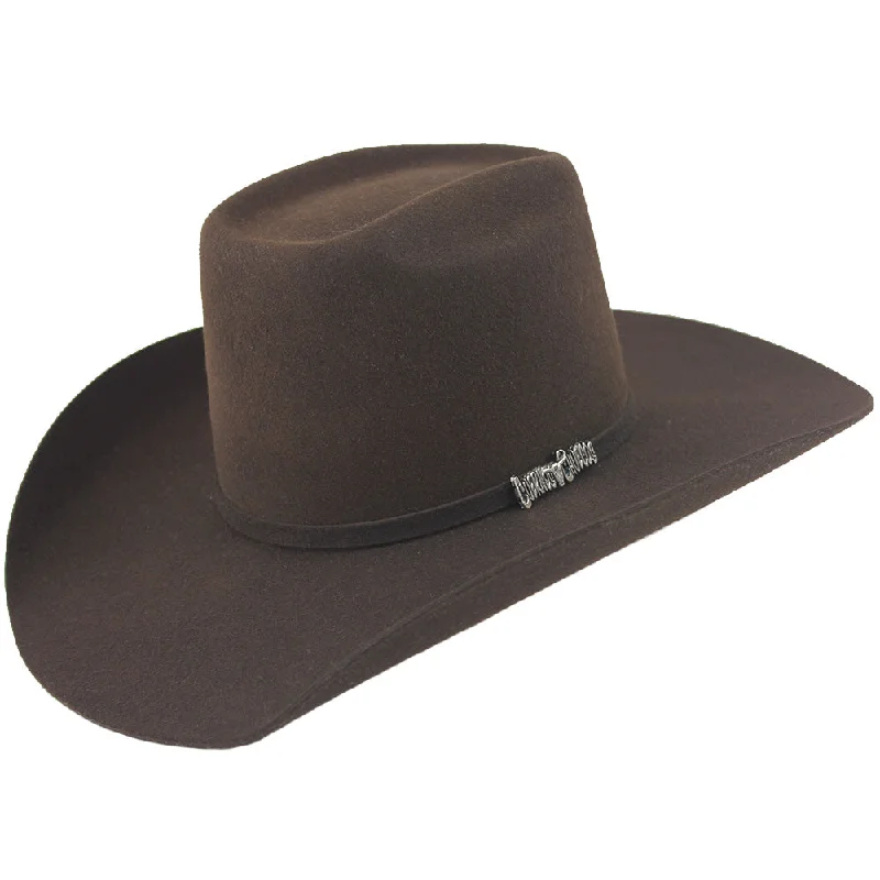 Brown Brick Crown Cowboy Hat