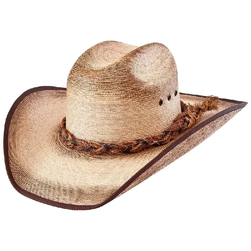 Cuernos Chuecos Traditional Palm Leaf Cowboy Hat