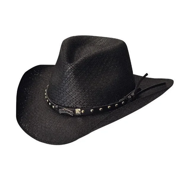 Jack Daniels Night Cruise (JD03-700)- Straw Cowboy Hat