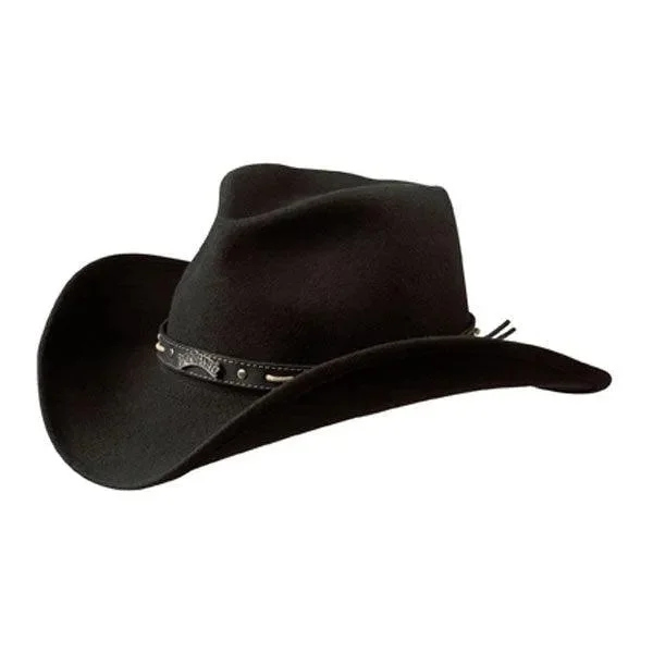 Jack Daniels Rough Em Up (JD03-F) - Soft Wool Felt Cowboy Hat