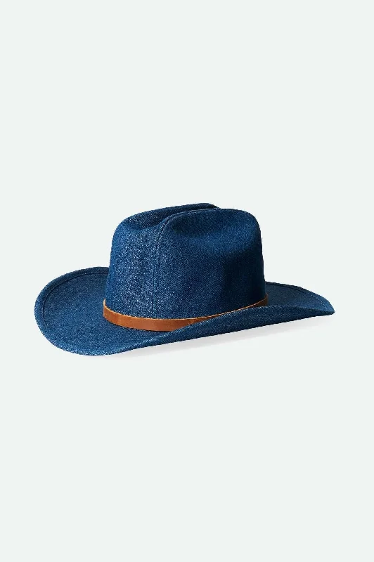 Range 70's Cowboy Hat - Denim