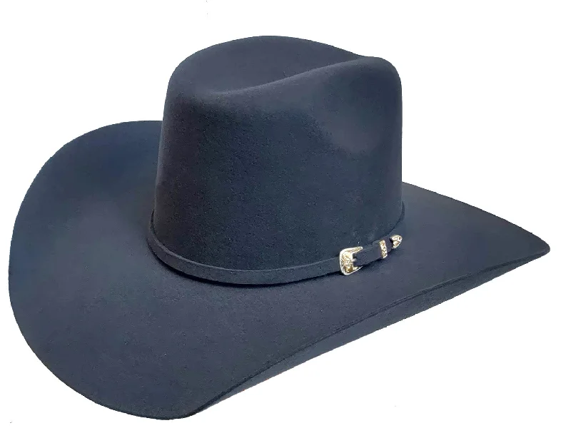 RRango Hats Conejo Fine Wool Felt Cowboy Hat - Charcoal