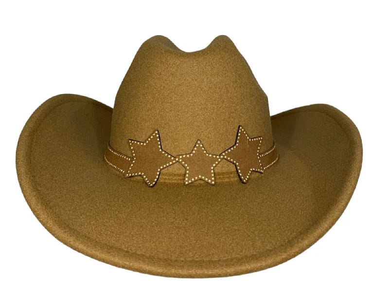 Star Embellishment Vegan Cowboy Hat