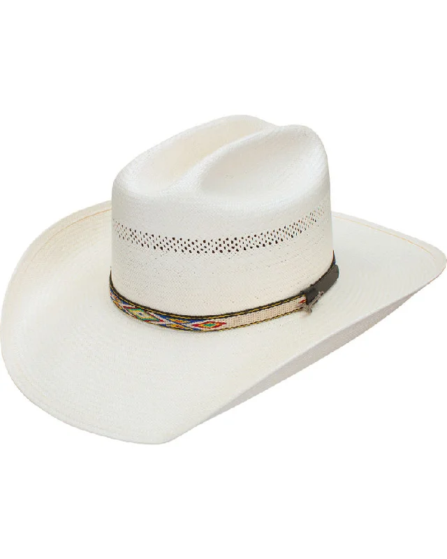 Stetson Men's Cheveyo 8X Straw Vented Cowboy Hat - 2000239796