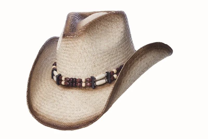 Straw Cowboy Hat SEA SHELL by Austin