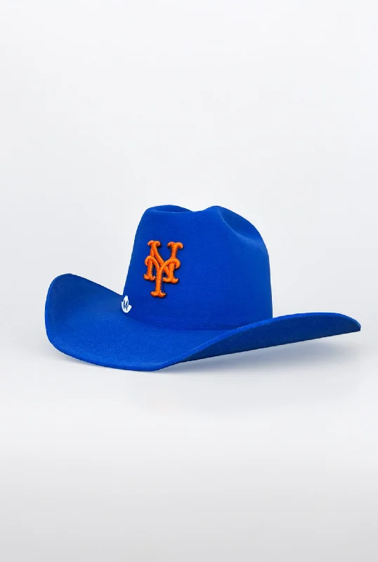 New York Met's Cowboy Hat  / Blue