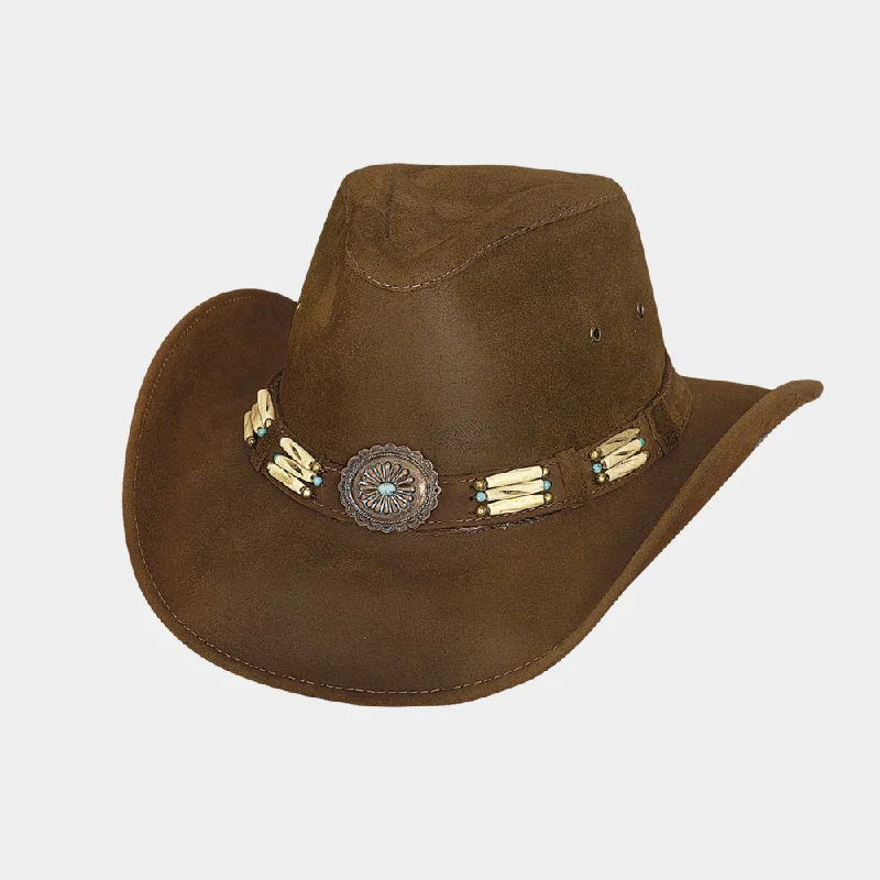 Bullhide Women's Apalachee Leather Cowgirl Hat